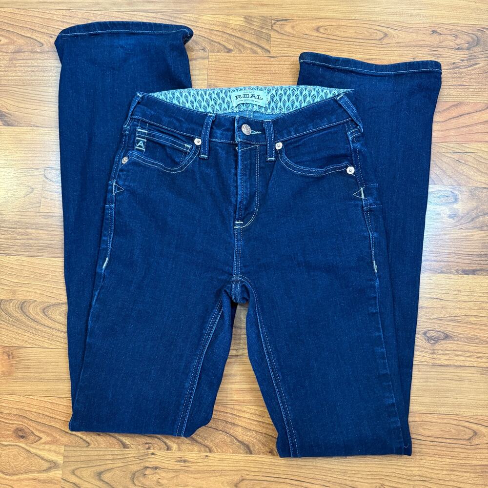 ARIAT REAL Dark Wash Jeans - 26R